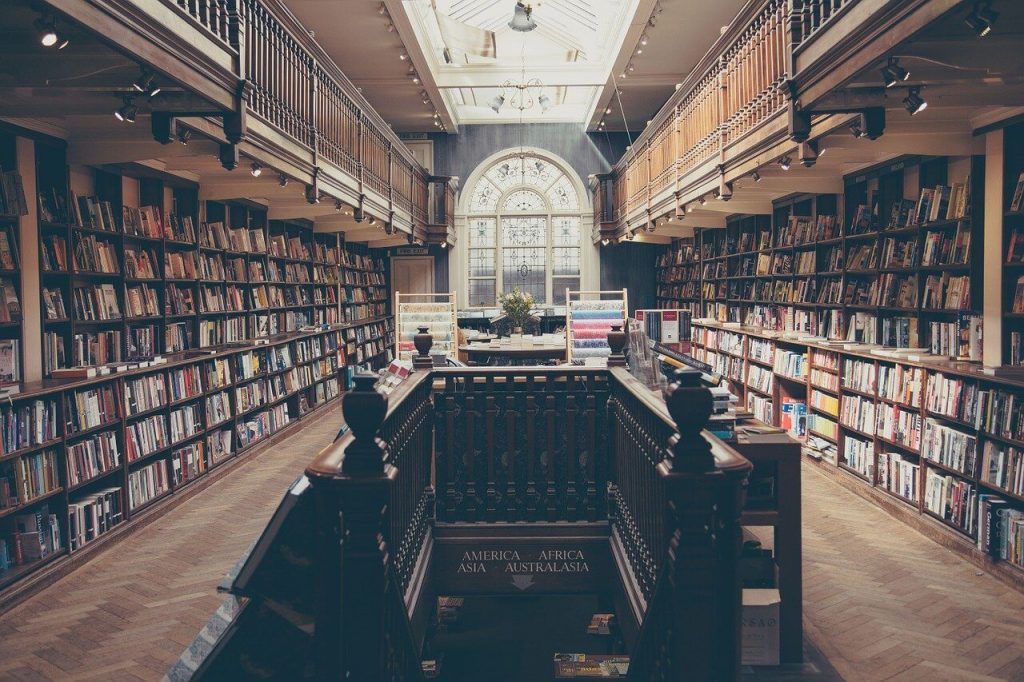 落ち着いて学びを考えられる図書館